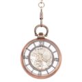See-through Skeleton Pocket Watch