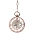 See-through Skeleton Pocket Watch
