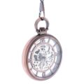 See-through Skeleton Pocket Watch