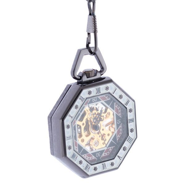 Octagon Fob Watch Octagon Shaped Pocket Watch | FOB & Co