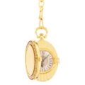 Gold Oval Hunter Pocket Watch