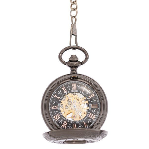 Wavy Black Fob Watch wavy-black-fob-watch