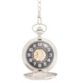 Silver Ringlet Half Hunter Pocket Watch
