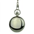 Silver Victorian Sphere Double Hunter Fob Watch