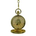Gold Vintage Car Hunter Pocket Watch