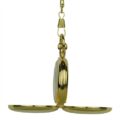 Golden Double Hunter Fob Watch