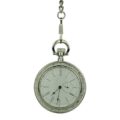 Silver Victorian Open Face Pocket Watch