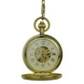 Gold Vintage French Frame Hunter Fob Watch