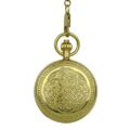 Gold Greek Emblems Fob Watch