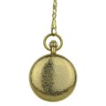 Gold Engraved Fleurs Pocket Watch
