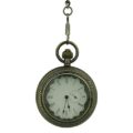 Gold Rope Open Face Fob Watch
