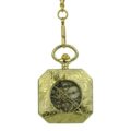 Gold Chinese Zodiac Hunter Fob Watch