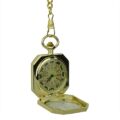 Gold Chinese Zodiac Hunter Fob Watch