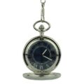 Silver Victorian Half Hunter Pocket Watch