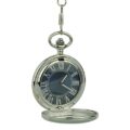Silver Victorian Half Hunter Pocket Watch