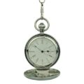 Silver Victorian Hunter Fob Watch