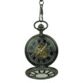 Gold Vintage Tire Half Hunter Pocket Watch