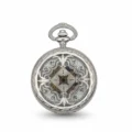 Intricate Rose Half Hunter Pocket Watch pocket watch