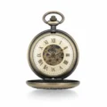Brass Wheel Pocket Watch | FOB & Co