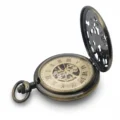 Brass Wheel Pocket Watch | FOB & Co