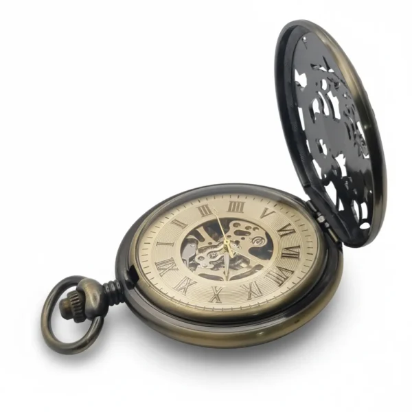 FAC-037-pocket-watch-2 Brass Wheel Pocket Watch | FOB & Co