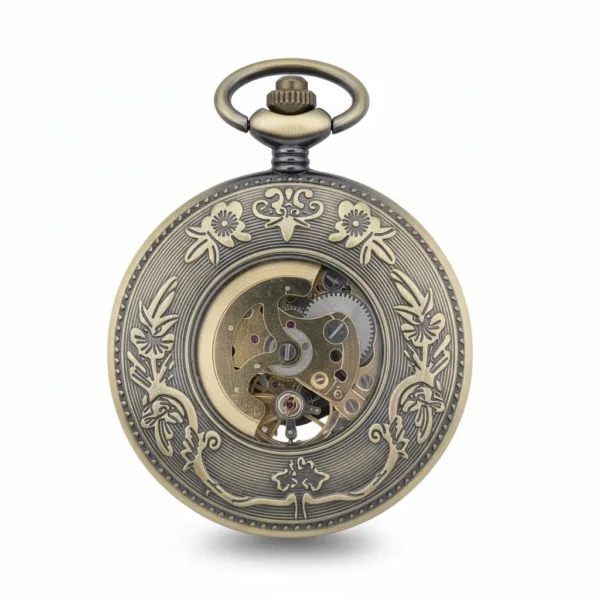 FAC-037-pocket-watch-3 Brass Wheel Pocket Watch | FOB & Co