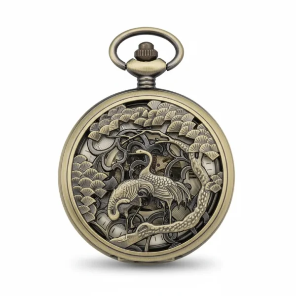 FAC-037-pocket-watch-4 Brass Wheel Pocket Watch pocket watch
