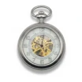 Silver Classic Half Hunter Pocket Watch pocket watch