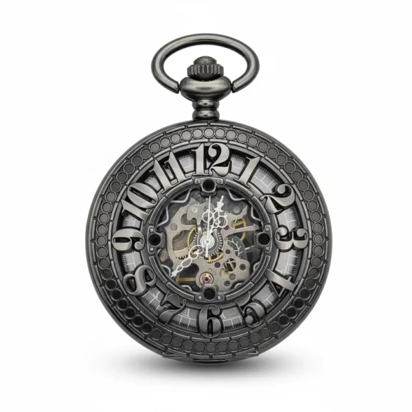 Big Number Half Hunter Pocket Watch pocket watch