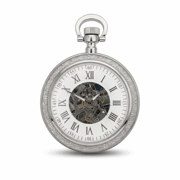 Silver Ring Pocket Watch pocket watch