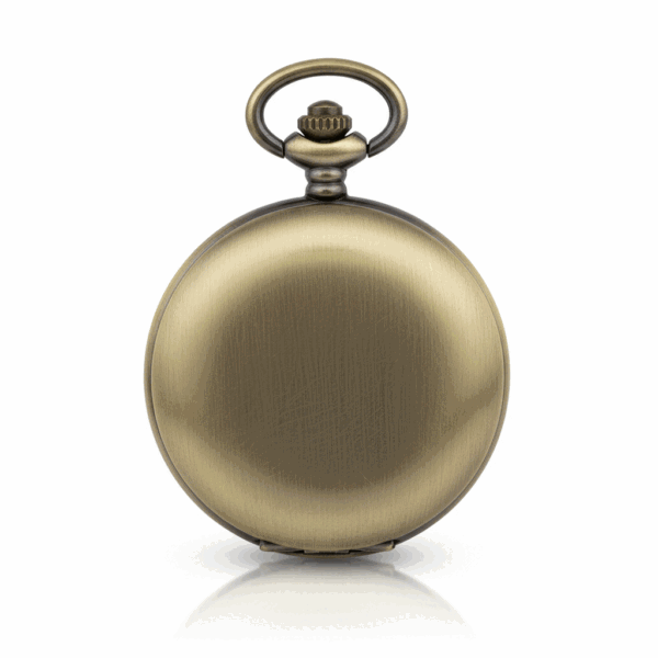 Brass Hunter Pocket Watch pocket watch