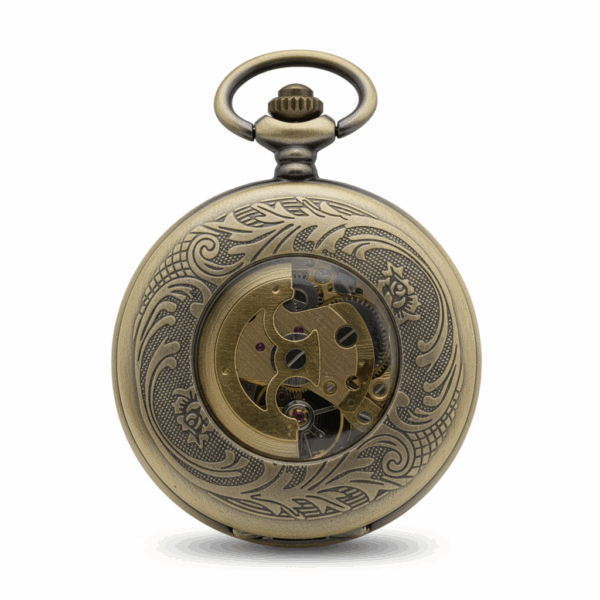 FAC-080-pocket-watch-2 Brass Hunter Pocket Watch | FOB & Co