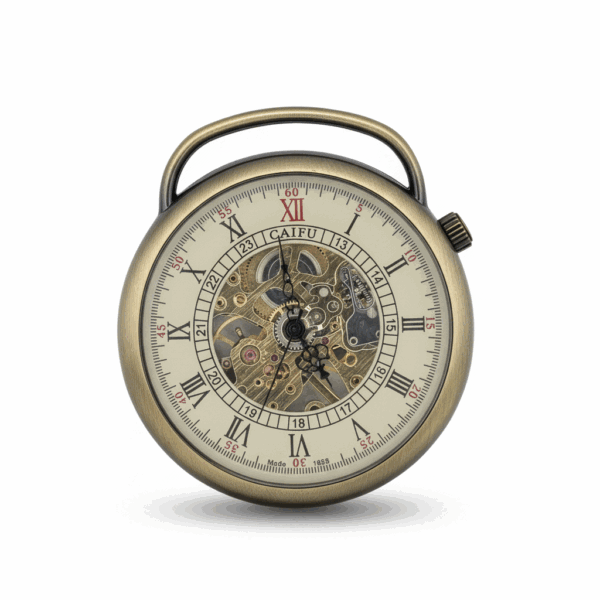 FAC-101-pocket-watch-1 Leather Strapped Gold Pocket Watch pocket watch