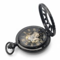 Black Sunspear Demi Hunter Fob Watch