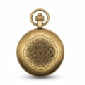 Gold Greek Emblems Fob Watch pocket watch