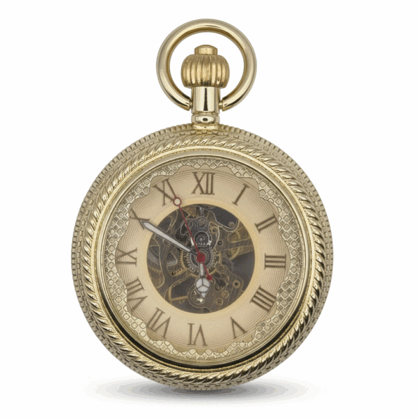 Gold Rope Hunter Fob Watch pocket watch