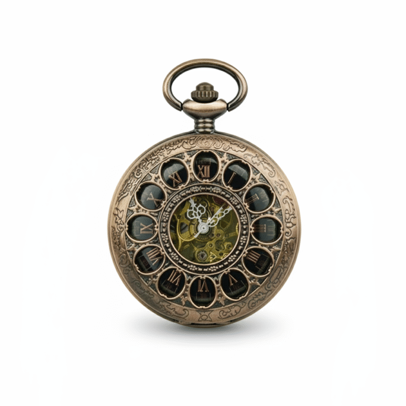 Brass Pocket Watch