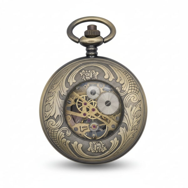 FAC068-pocket-watch-2 Brass Pocket Watch