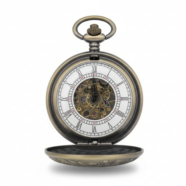 FAC068-pocket-watch-3 Brass Pocket Watch