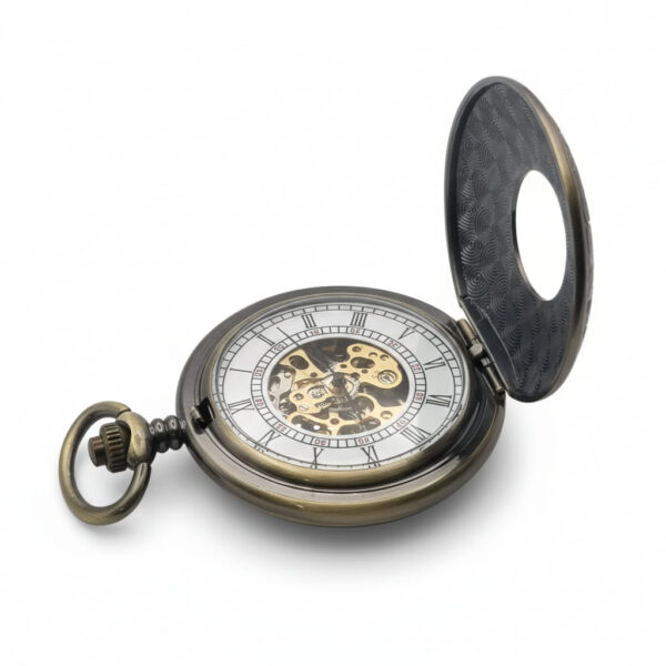 FAC068-pocket-watch-4 Brass Pocket Watch