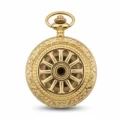 Golden Victorian Rim Hunter Pocket Watch pocket watch
