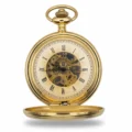 Golden Victorian Rim Hunter Pocket Watch