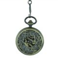Audubon Gold-Tone Two-Sided Pocket Watch