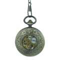 Audubon Gold-Tone Two-Sided Pocket Watch