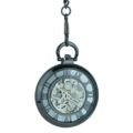 Mountbatten Gunmetal Tone Pocket Watch