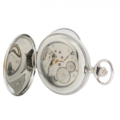 Gents 49mm Stainless Steel Mechanical Swiss Movement Pocket Watch
