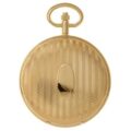 Gents 41mm Gold Plated Swiss Quartz Pocket Watch