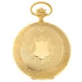 Gents 49mm Gold Plated Swiss Quartz Pocket Watch