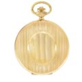 18ct. Solid Gold 51mm Mechanical Skeleton Swiss Movement Pocket Watch