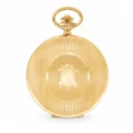 18ct. Solid Gold 51mm Mechanical Skeleton Swiss Movement Pocket Watch